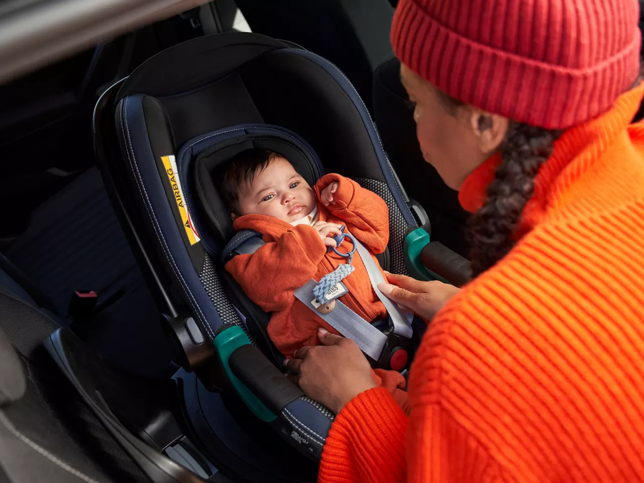 A Volkswagen Genuine child seat