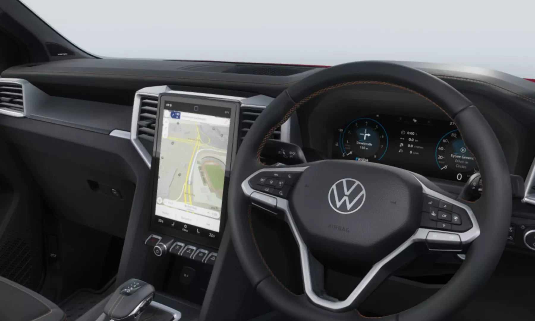 Volkswagen Amarok — The interior