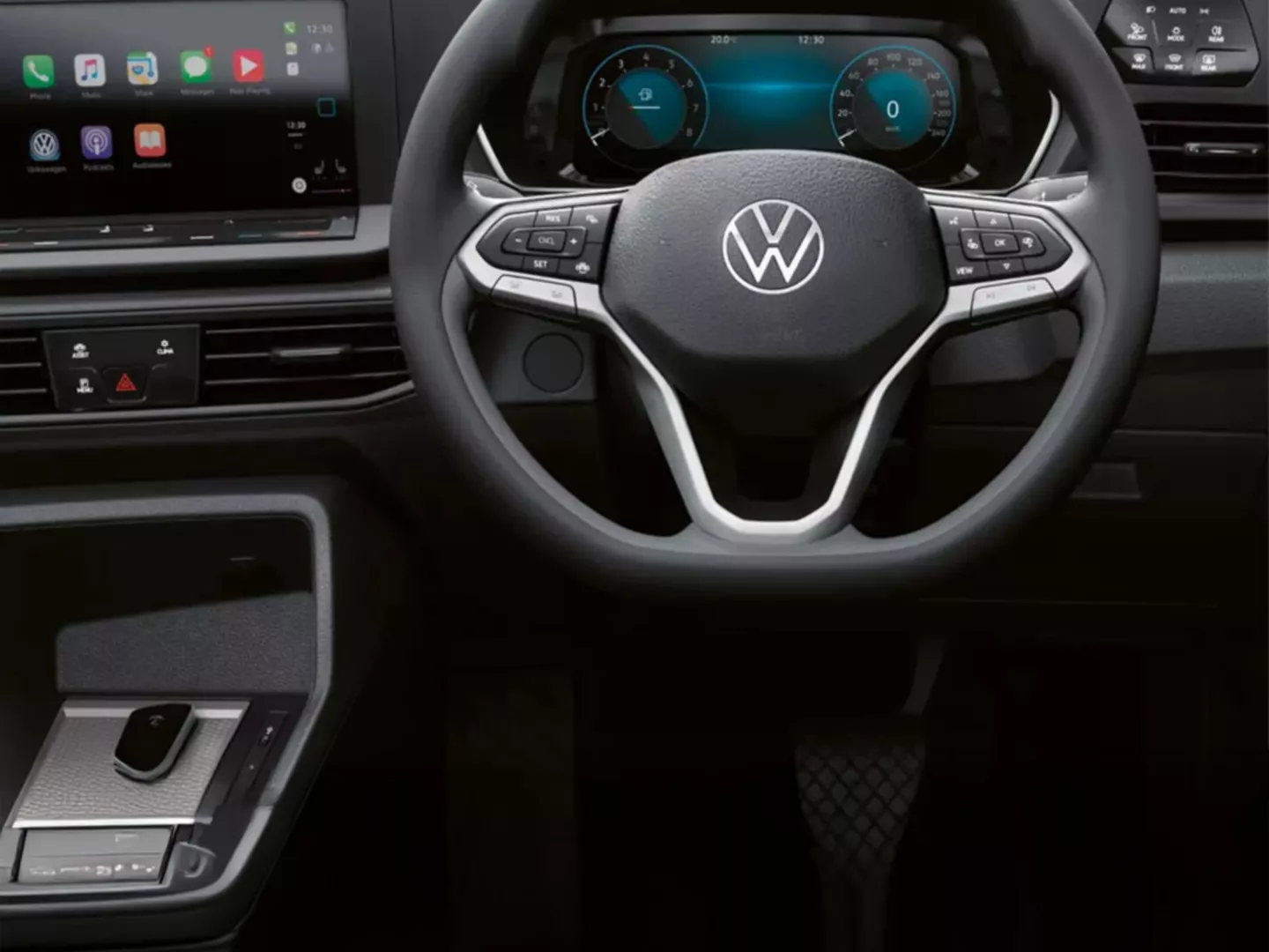 USB interface in the VW Crafter.